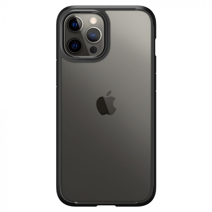 Чохол Spigen для iPhone 12 Pro Max Crystal Hybrid, Matte Black