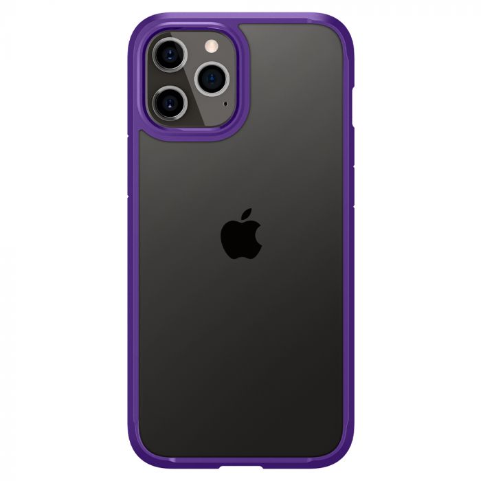 Чохол Spigen для iPhone 12 Pro Max Crystal Hybrid, Hydrangea Purple
