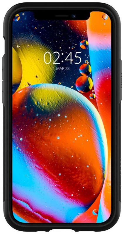 Чохол Spigen для iPhone 12 mini Slim Armor, Black