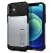 Чохол Spigen для iPhone 12 mini Slim Armor, Satin Silve