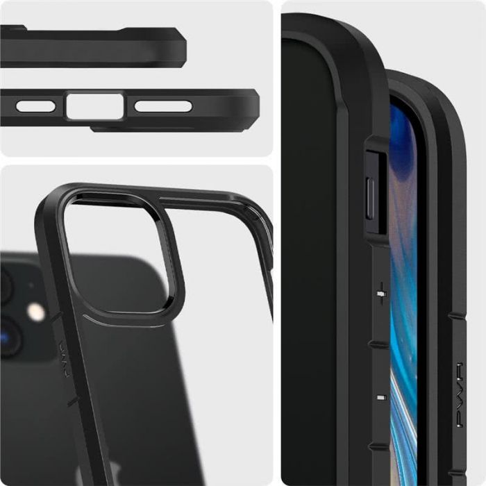 Чохол Spigen для iPhone 12 mini Crystal Hybrid, Matte Black