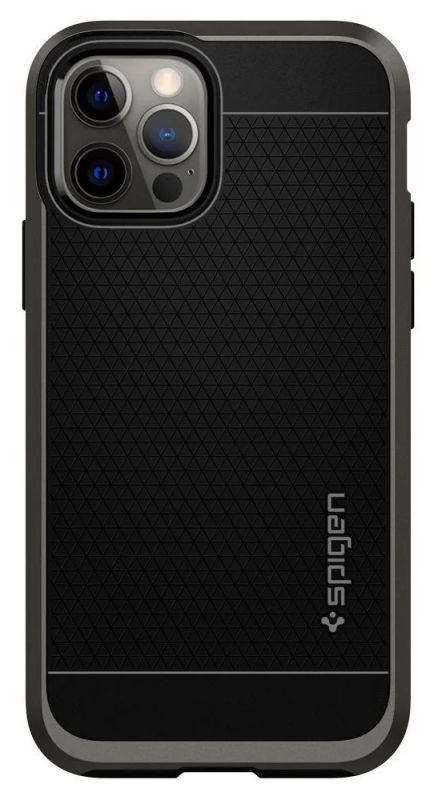 Чохол Spigen для iPhone 12 / 12 Pro Neo Hybrid, Gunmetal
