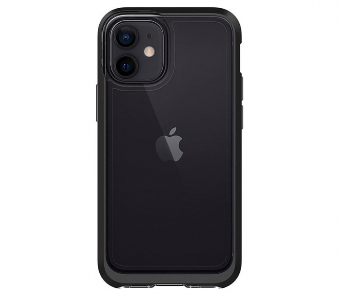 Чохол Spigen для iPhone 12 mini Neo Hybrid, Crystal Black