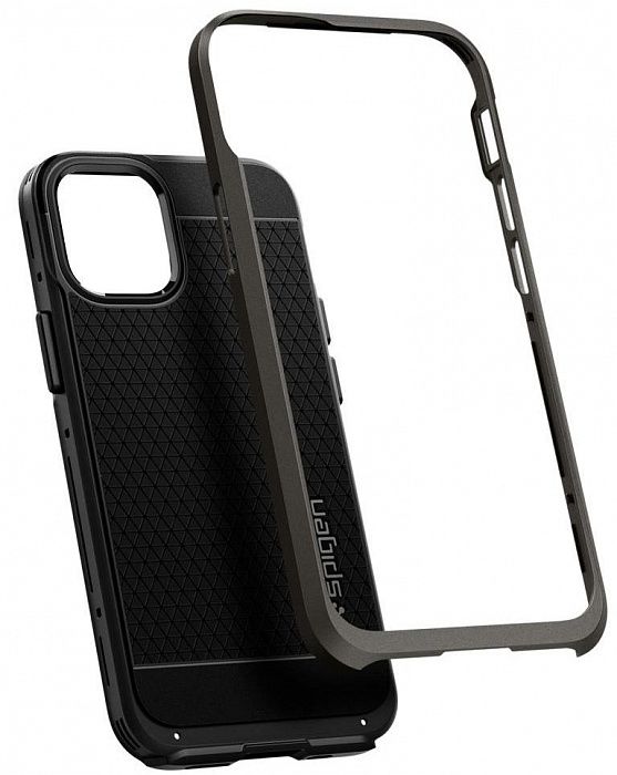 Чохол Spigen для iPhone 12 mini Neo Hybrid, Gunmetal