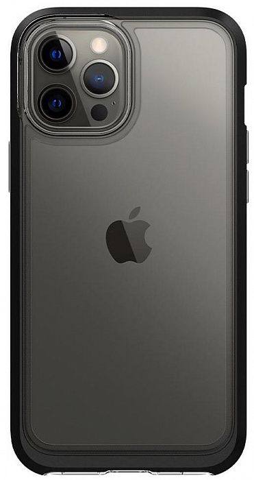 Чохол Spigen для iPhone 12 Pro Max Neo Hybrid Crystal, Black