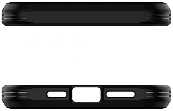 Чохол Spigen для iPhone 12 Pro Max Tough Armor, Black