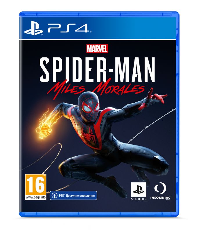 Програмний продукт на BD диску Marvel Spider-Man. Miles Morales [PS4, Russian version]