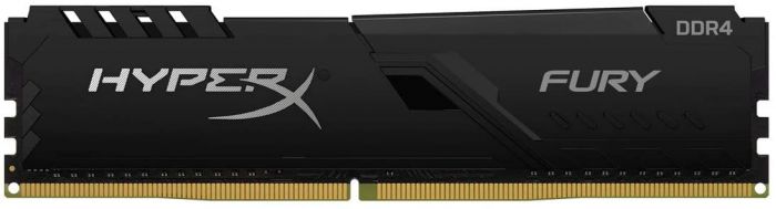 Пам'ять до ПК Kingston DDR4 3200 64GB KIT (16GBx4) HyperX Fury Black