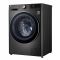 Прально-сушильна машина LG F4V9RC9P, 10,5кг (7кг), 1400, A, Пара, глибина 56см, Дисплей, Чорний
