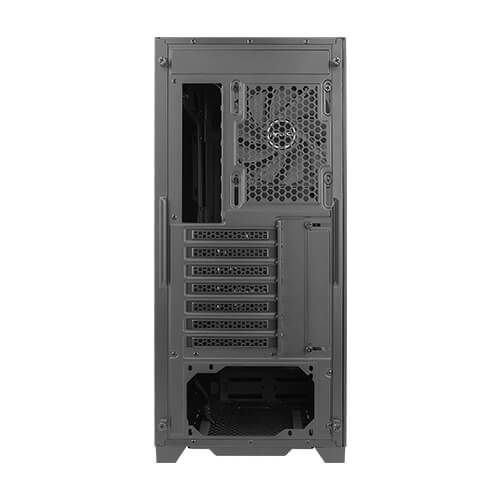 Корпус Antec DP502 FLUX Gaming, MidT,2xUSB3.0,2x120+3x120ARGBмм,скло(бічна панель)без БЖ,чорний