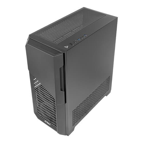 Корпус Antec DP502 FLUX Gaming, MidT,2xUSB3.0,2x120+3x120ARGBмм,скло(бічна панель)без БЖ,чорний