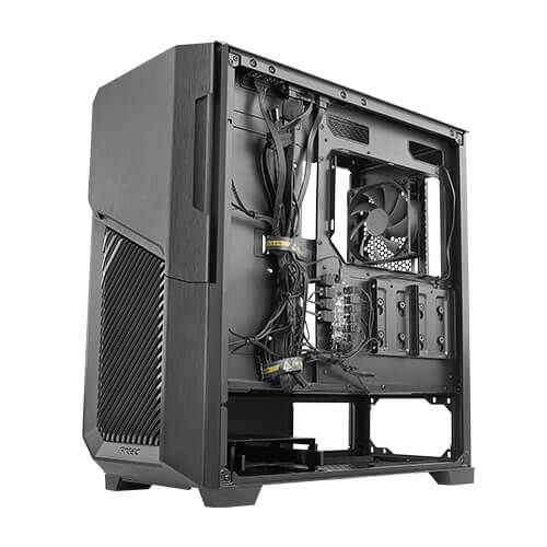 Корпус Antec DP502 FLUX Gaming, MidT,2xUSB3.0,2x120+3x120ARGBмм,скло(бічна панель)без БЖ,чорний