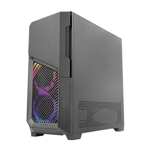 Корпус Antec DP502 FLUX Gaming, MidT,2xUSB3.0,2x120+3x120ARGBмм,скло(бічна панель)без БЖ,чорний