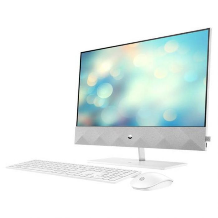 Персональний комп'ютер-моноблок HP Pavilion 23.8FHD/Intel i5-10400T/8/256F/int/kbm/DOS/White