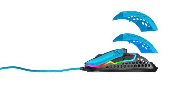 Миша Xtrfy M42 RGB USB Miami Blue