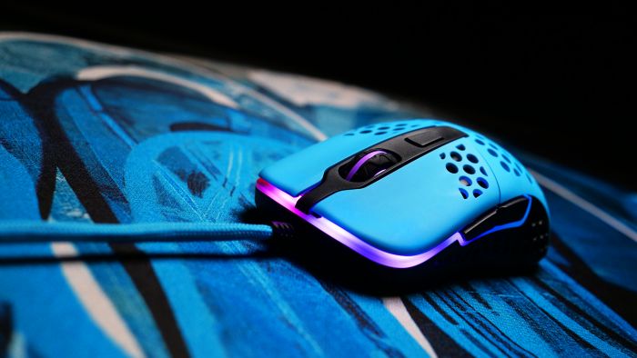 Миша Xtrfy M42 RGB USB Miami Blue