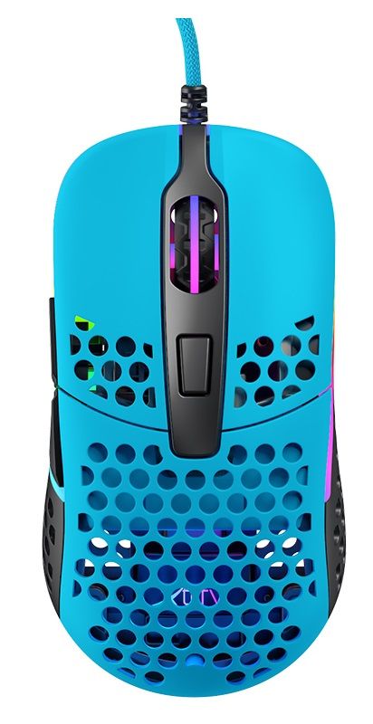 Миша Xtrfy M42 RGB USB Miami Blue