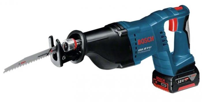 Пила дискова Bosch GKS 18 V-LI-акумуляторна, + GBA 18 4,0 Ач + GAL 18V-40