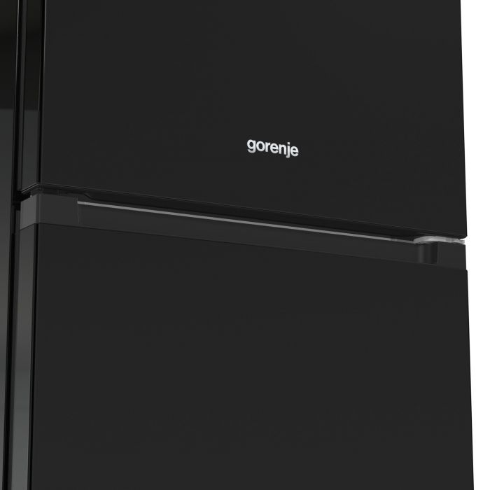 Холодильник з нижн. мороз. камерою Gorenje NRK6201SYBK, 200х60х60см, 2 двері, 235( 96)л, А+, NF+ , Зона св-ті, Внутр. Диспл, Зов