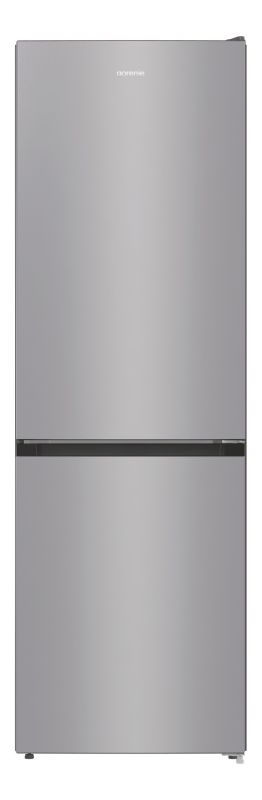 Холодильник з нижн. мороз. камерою Gorenje NRK6191PS4, 185х60х60см, 2 двері, 203( 99)л, А+, NF+ , Зона св-ті, Внутр. Диспл, Сріб