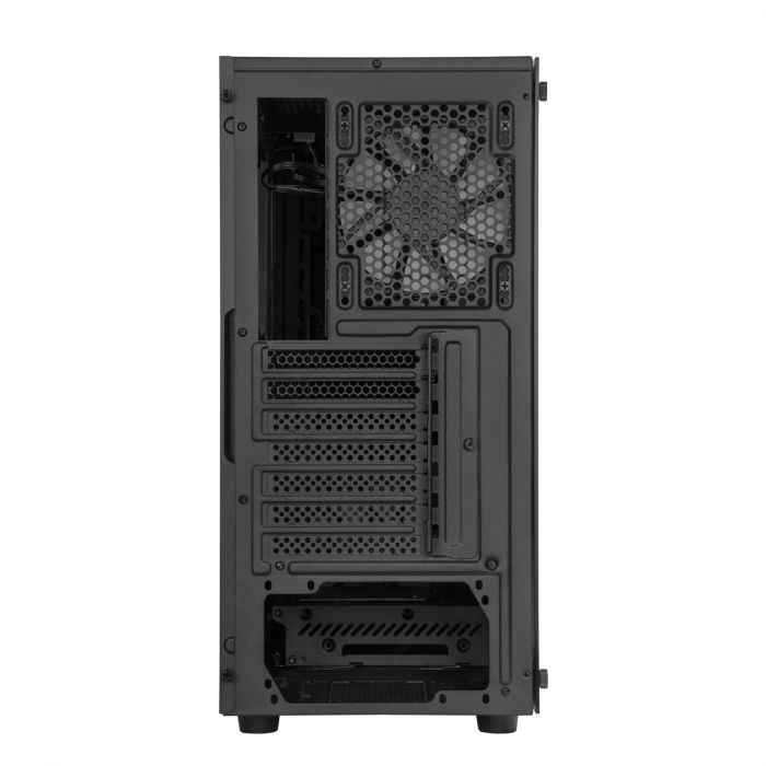 Корпус SilverStone FARA FAR1B-PRO,MidT,USB 3.0x2,USB 2.0x1,4x120мм ARGB,скло(бічна панель),без БЖ,чорний