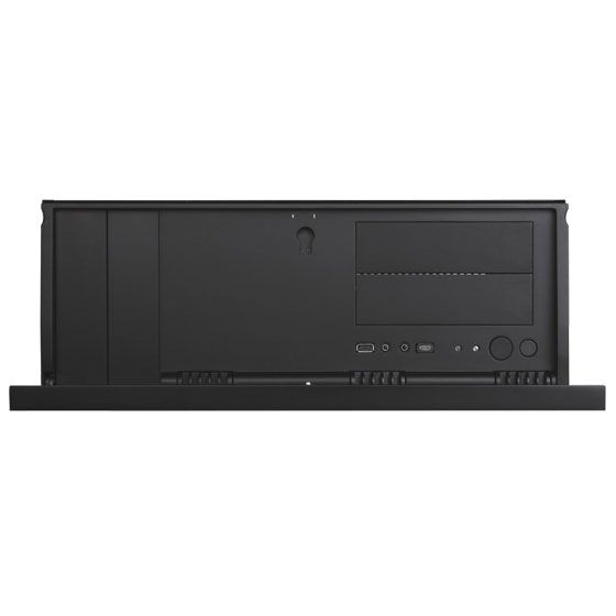 Корпус SilverStone GRANDIA GD07B-C,Extended ATX / SSI-EEB,USB3.0x1,USB Type-C x1,3x120мм,безБЖ,чорний