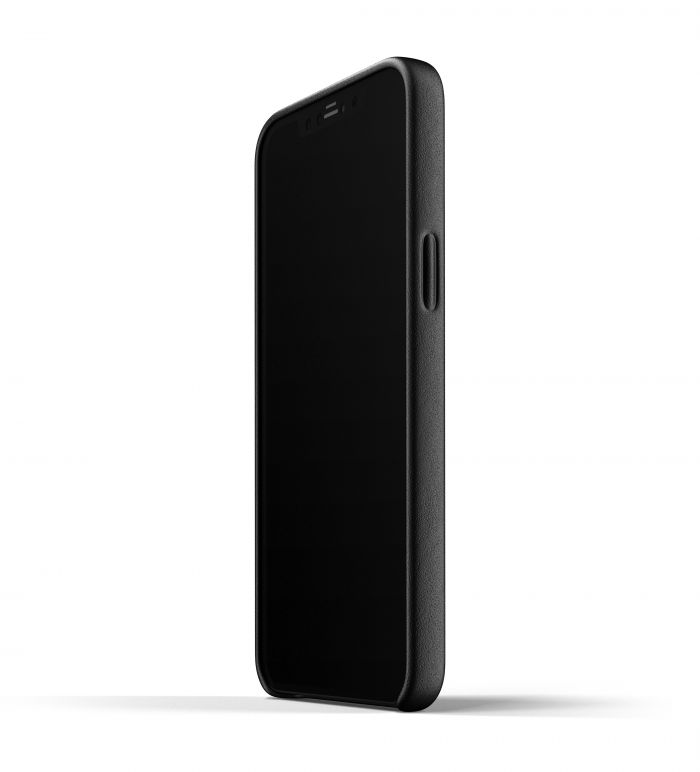 Чохол шкіряний MUJJO для Apple iPhone 12 Pro Max Full Leather, Black