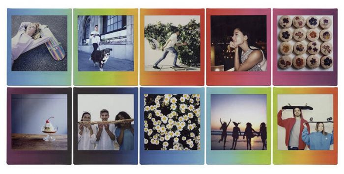 Фотопапір Fujifilm INSTAX SQUARE RAINBOW (86х72мм 10шт)