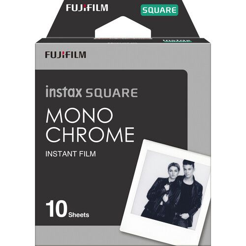 Фотопапір Fujifilm INSTAX SQUARE MONOCHROME (86х72мм 10шт)