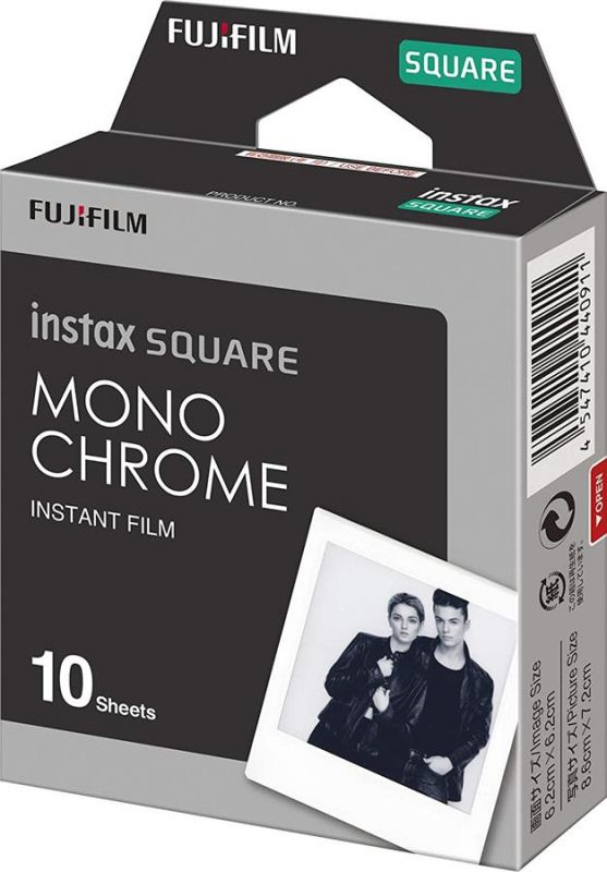 Фотопапір Fujifilm INSTAX SQUARE MONOCHROME (86х72мм 10шт)