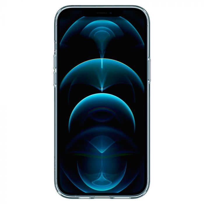 Чохол Spigen для iPhone 12 Pro Max Quartz Hybrid, Crystal Clear