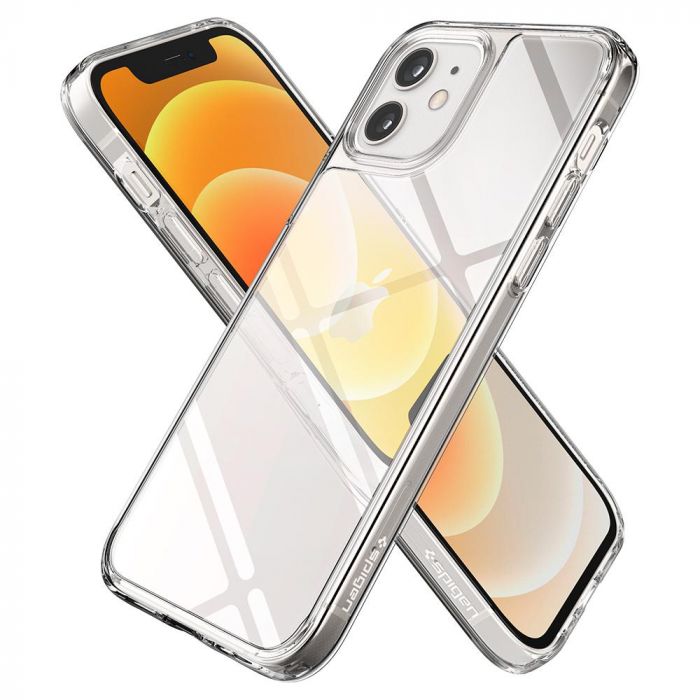 Чохол Spigen для iPhone 12 Mini Quartz Hybrid, Chrystal Clear