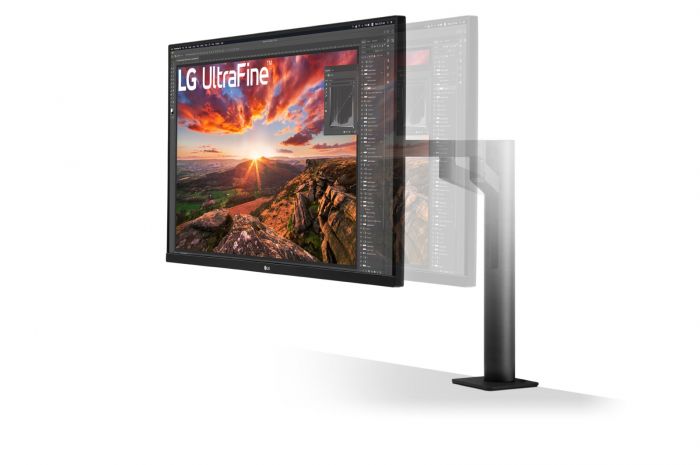 Монітор LCD 31.5" LG 32UN880-B 2xHDMI, DP, USB-C, MM, IPS, Pivot, 3840x2160, 95%DCI-P3, HDR10