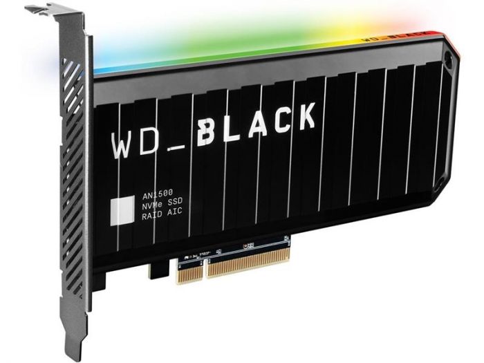 Накопичувач SSD WD AIC 1TB PCIe 3.0 8x Black AN1500 RGB