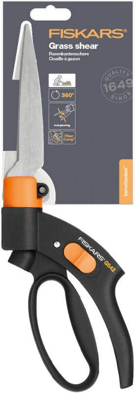 Fiskars Ножиці для трави Servo-System  GS42