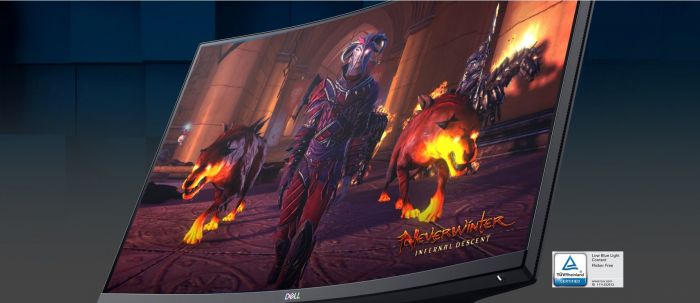 Монітор LCD 27" DELL S2721HGF 2xHDMI, DP, Audio, VA, 144Hz, 1ms, CURVED, G-SYNC, FreeSync