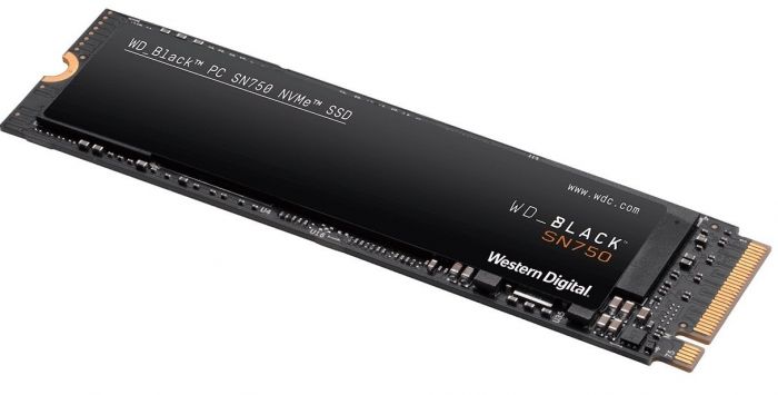 Накопичувач SSD WD M.2  500GB PCIe 3.0 Black SN750