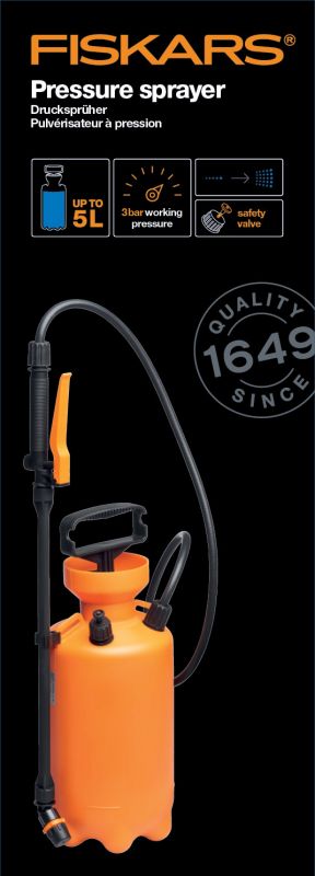 Fiskars Розпилювач під тиском 5л Watering