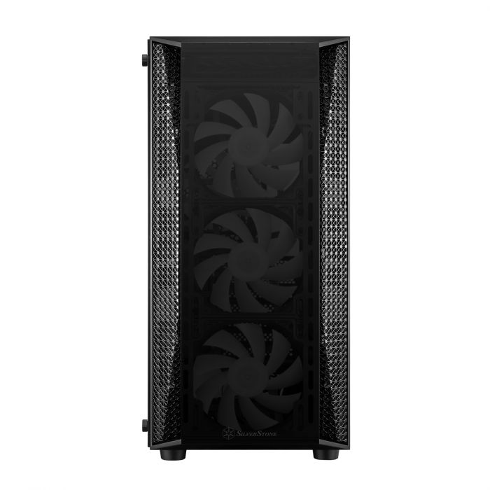 Корпус SilverStone FARA FAB1B-PRO,MidT,USB 3.0x2,USB 2.0x1,4x120мм ARGB,скло(бічна панель),без БЖ,чорний