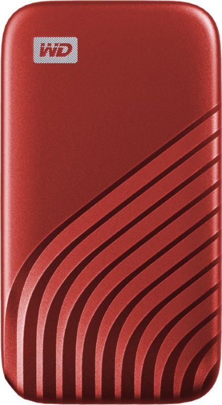 Портативний SSD USB 3.2 WD Passport 2TB R1050/W1000MB/s Red