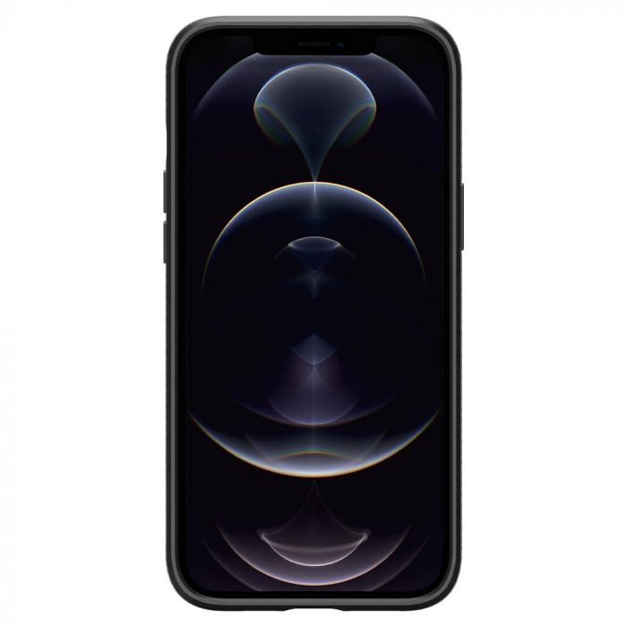 Чохол Spigen для iPhone 12 Pro Max Liquid Air, Matte Black