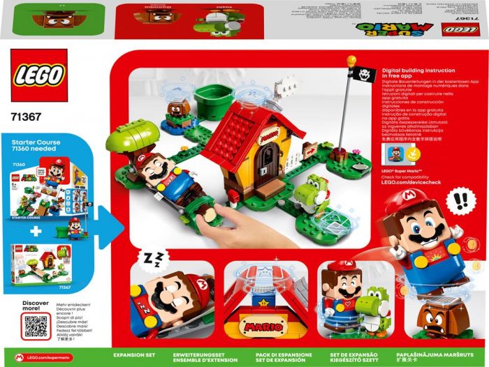 Конструктор LEGO Super Mario™ Будинок Маріо і Йоші. Додатковий рівень 71367