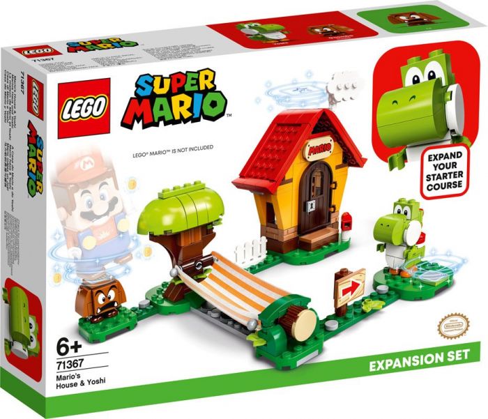 Конструктор LEGO Super Mario™ Будинок Маріо і Йоші. Додатковий рівень 71367