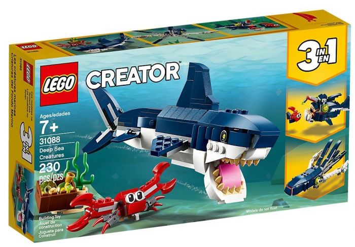 Конструктор LEGO Creator Мешканці морських глибин 31088