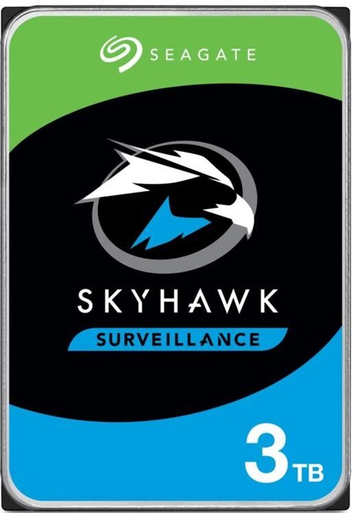Жорсткий диск Seagate  3TB 3.5" 5400 256MB SATA SkyHawk