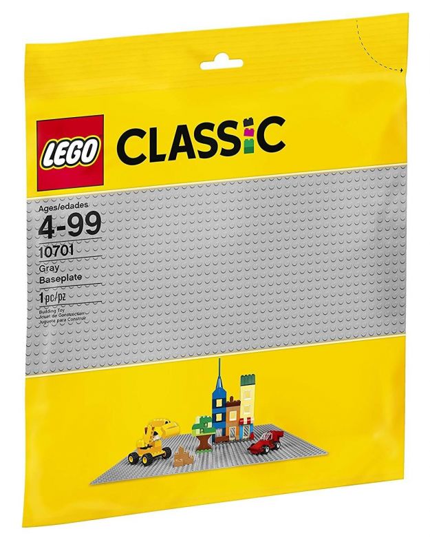 Конструктор LEGO Classic Базова пластина сіра 10701