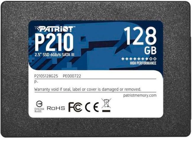 Накопичувач SSD Patriot 2.5"  128GB SATA P210