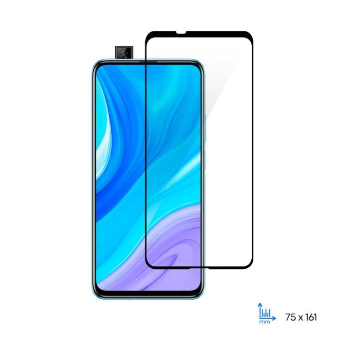 Захисне скло 2E Basic для Huawei P Smart Pro, 2.5D FCFG, black border