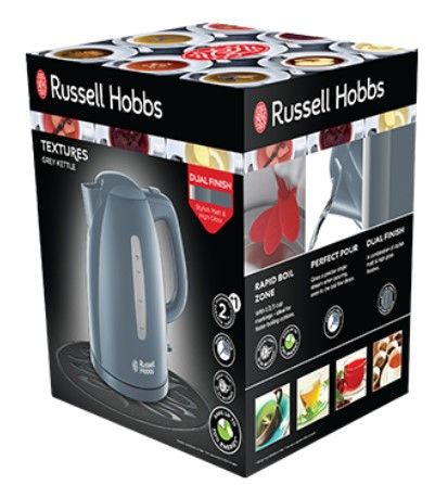 Чайник Russell Hobbs 21274-70 Textures Grey