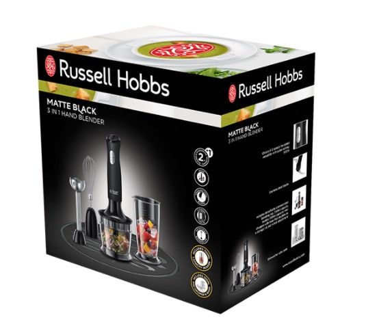 Блендер Russell Hobbs 24702-56 Matte Black 3in1